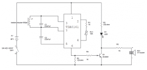 Metal Detector - Circuit Diagram