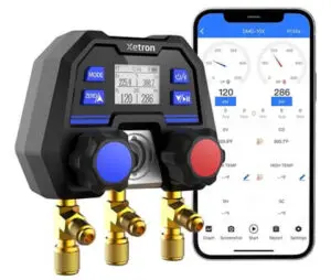 Xetron Digital Manifold Gauges