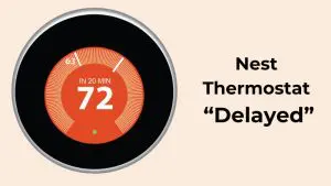 Nest Thermostat “Delayed”