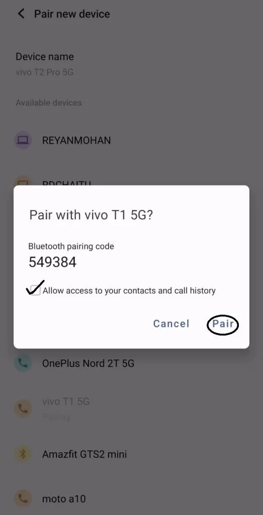 Clone your phone with bluetooth