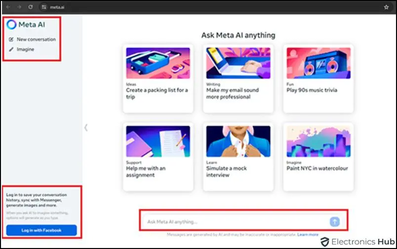 Meta AI Available on We-meta ai