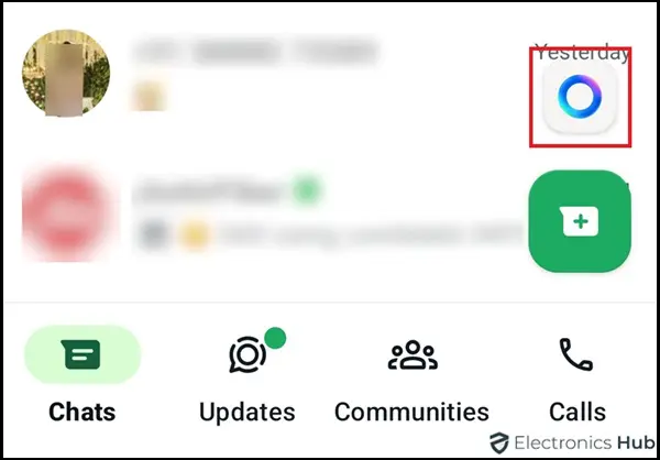 Open WhatsApp to Activate Meta AI-meta ai
