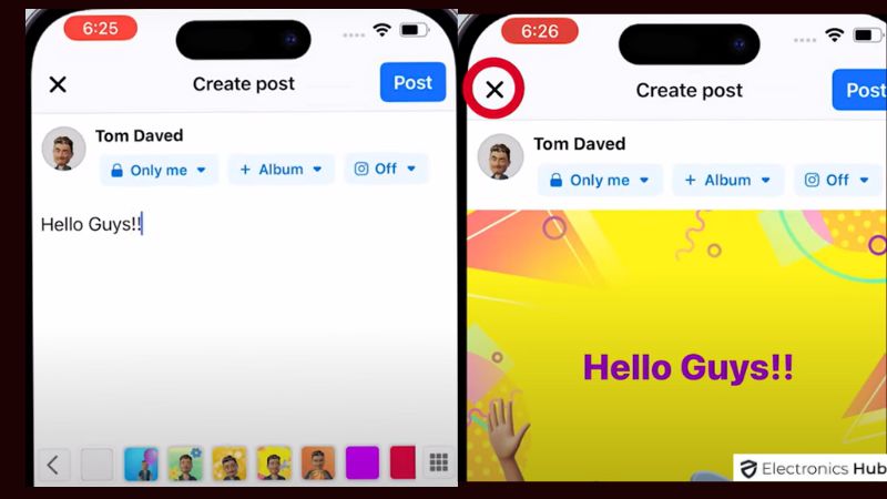 Create a draft post to find where it is stored in FB