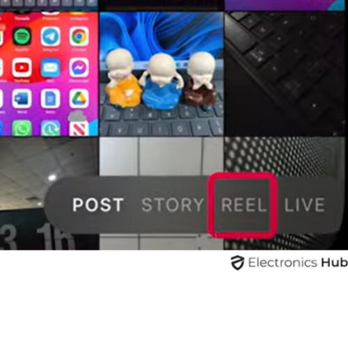 Ensure you are on Reels Page to save them on phone's gallery