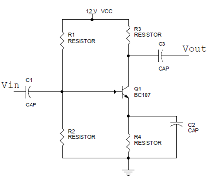  Circuito amplificador acoplado RC 