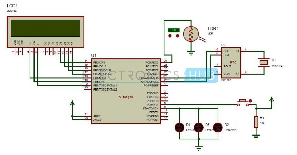 Street Lights that Glow on Detecting Vehicle Movement Circuit