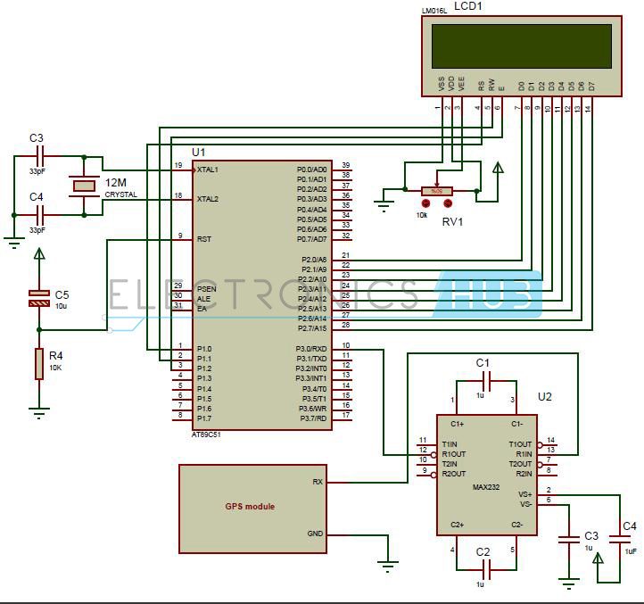 Interfacing with 8051 Microcontroller (AT89C51)