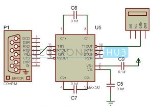 Human Detection Robot Circuit using 8051 Microcontroller
