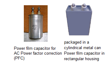 Tipos de condensadores