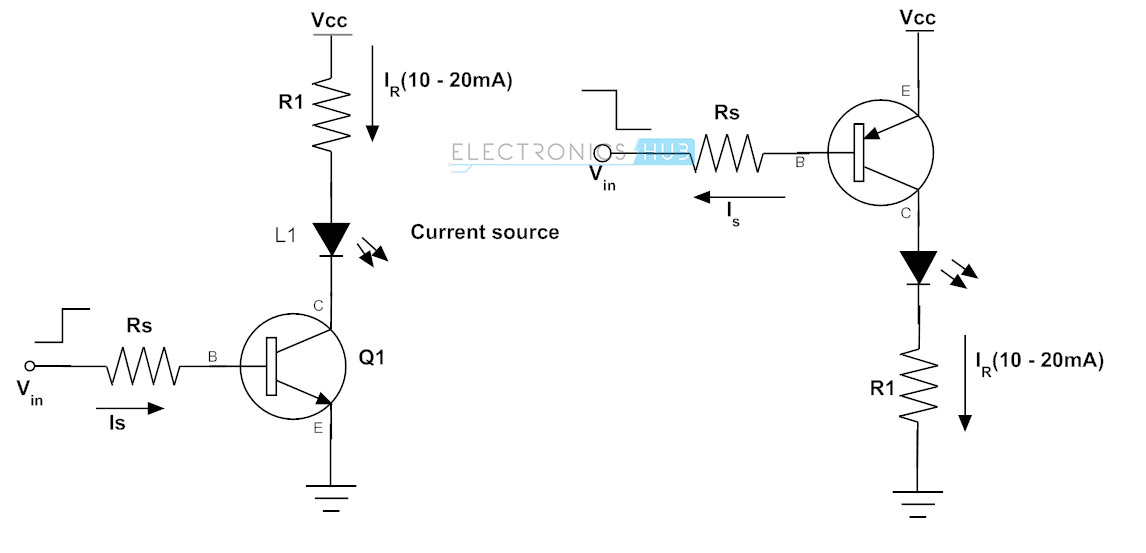7. Transistorer, der kører lysdioder