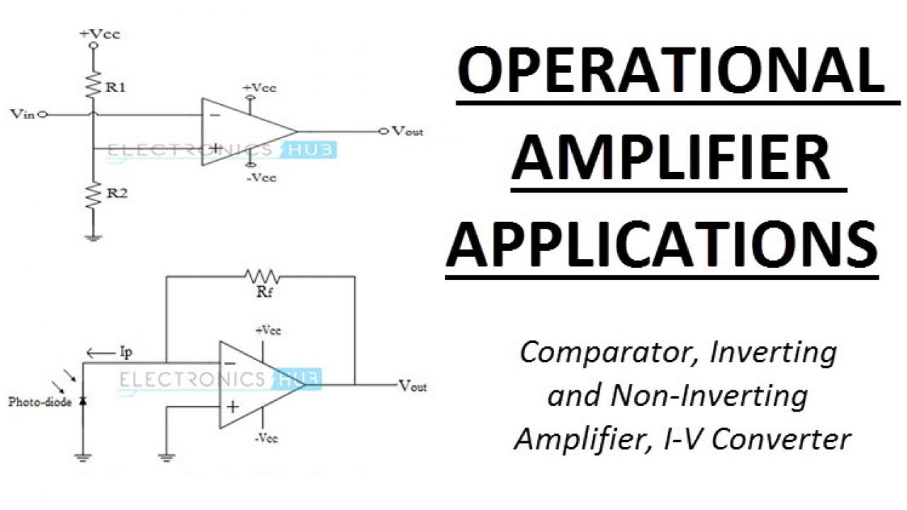 Operational Amplifier Application Notes At Sandra Zimmerman Blog