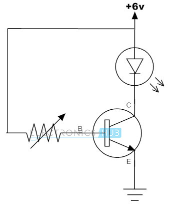  Cambio de transistor único estándar 