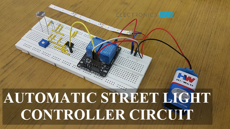 Haiku Umulig dybt Automatic Street Light Controller Using Relays and LDR