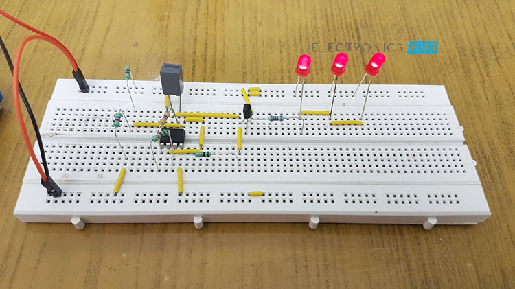 LED Lamp Dimmer Circuit Image 1