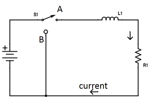 circuito de inducción de CC