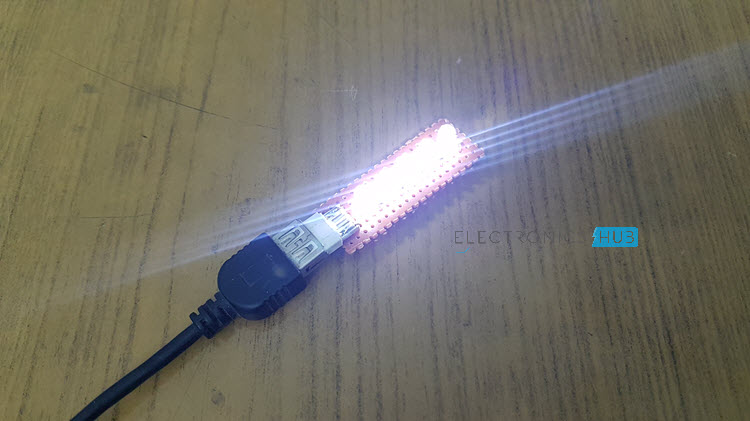 USB LED Lamp Circuit Image 2
