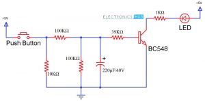 How UP/DOWN Fading LED Lights Circuit Works?