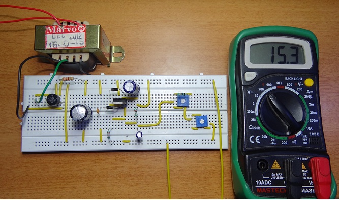 0 28v 6 8a Power Supply Circuit Using Lm317 And 2n3055 - Diy Ac To Dc Variable Power Supply