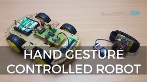Hand Gesture Controlled Robot Featured Image