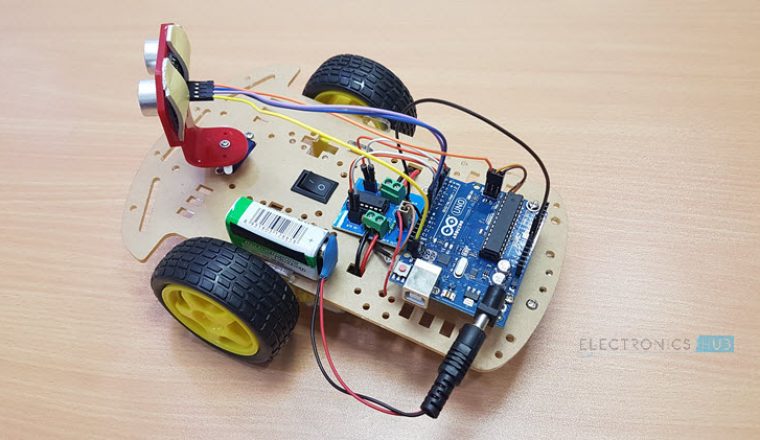 Obstacle Avoiding Robot using Arduino Image 2