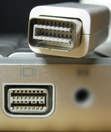 Mini DVI Port