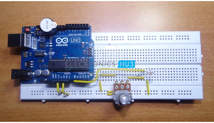 Arduino Light Sensor Electronics Hub