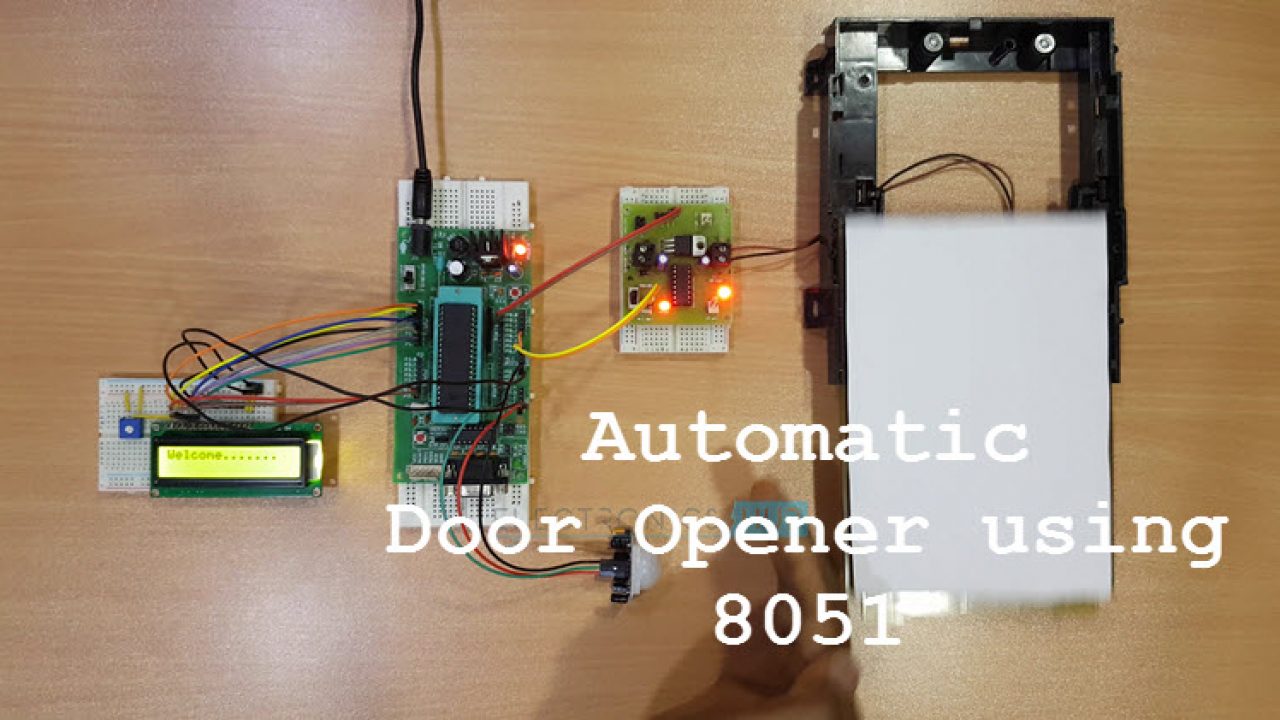 Automatic Door Opening System Using 8051 Microcontroller