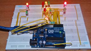 Arduino Traffic Light Controller