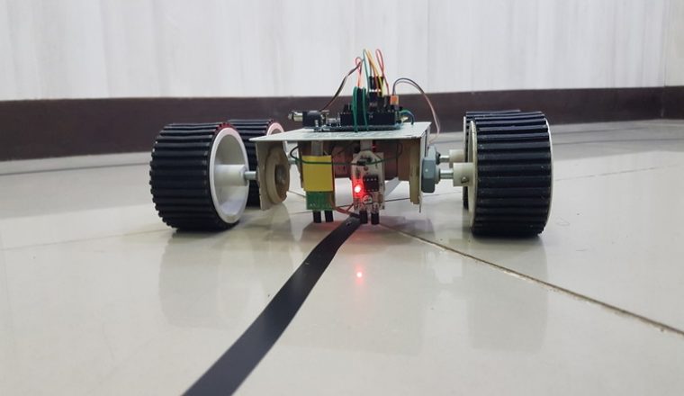 Arduino Line Follower Robot 2