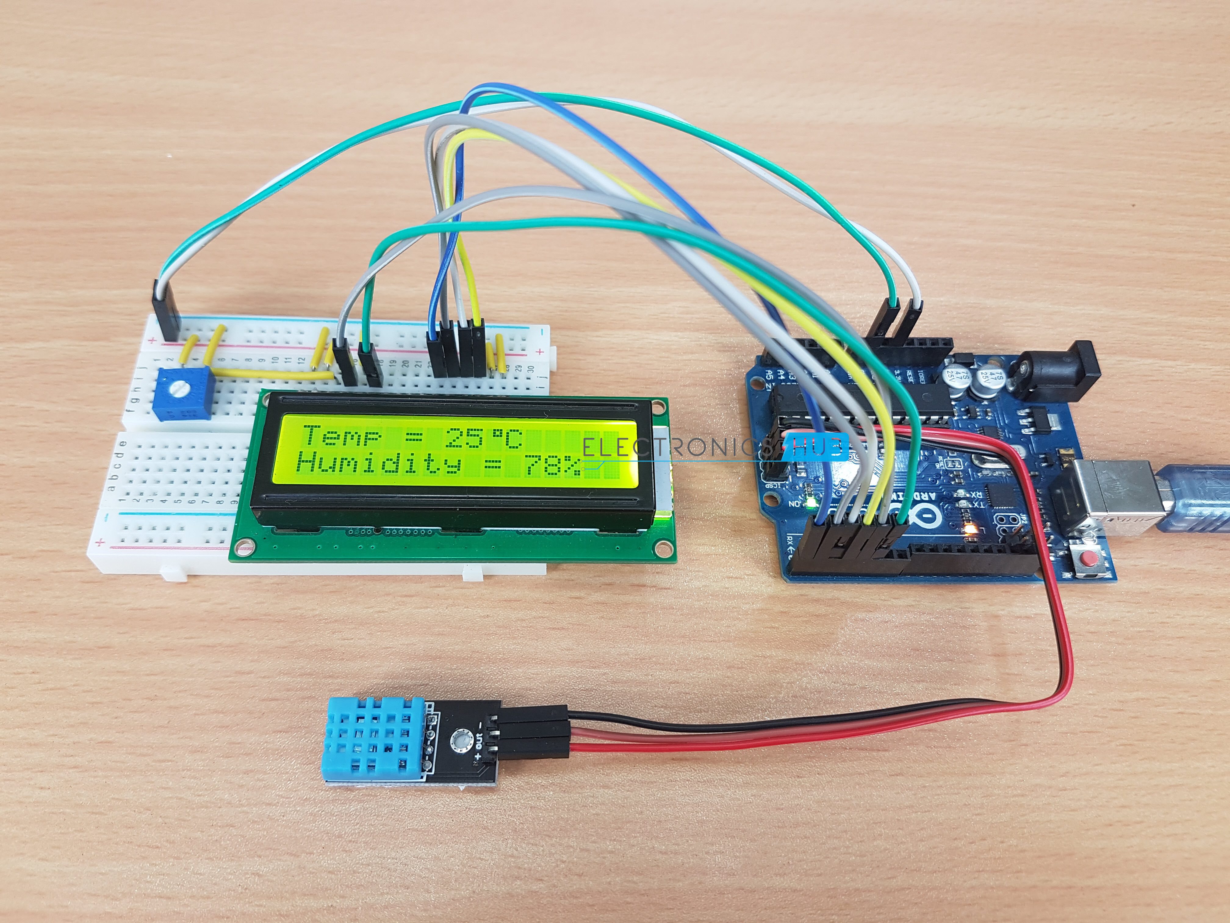 DHT11 DHT22 Humidity And Temperature Sensor With Arduino 54 OFF