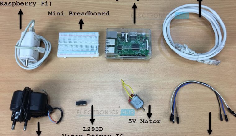 Controlling a DC Motor with Raspberry Pi Image 1