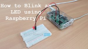 How to Blink an LED using Raspberry Pi Featured Image