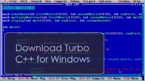 Turbo C for Windows Featured Image