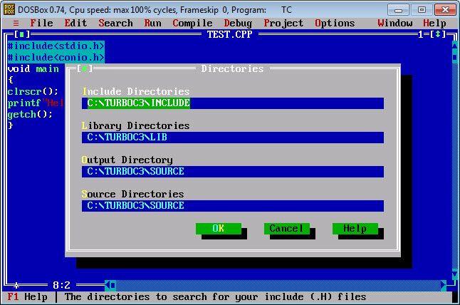Turbo C for Windows Image 4