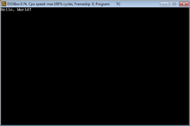 Turbo C for Windows Image 6