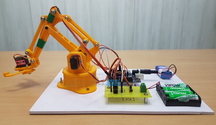 DIY Arduino & Bluetooth Controlled Robotic Arm Image 7