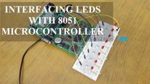 Interfacing LED with 8051 Microcontroller Featured Image