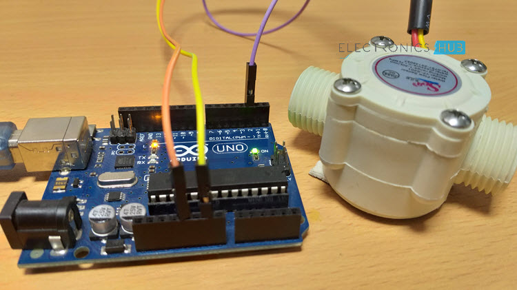 Arduino Water Flow Sensor Tutorial Image 2