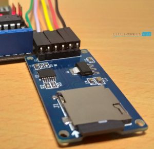 Arduino SD Card Module Interface Insert SD Card
