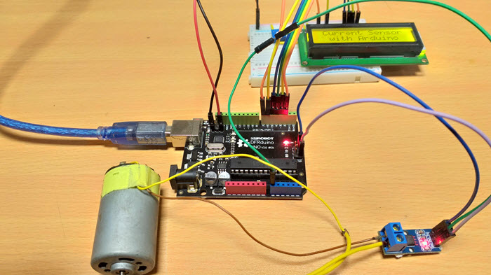 Interfacing ACS712 Sensor with Arduino - Measure Current with Arduino - Measuring Current with Arduino