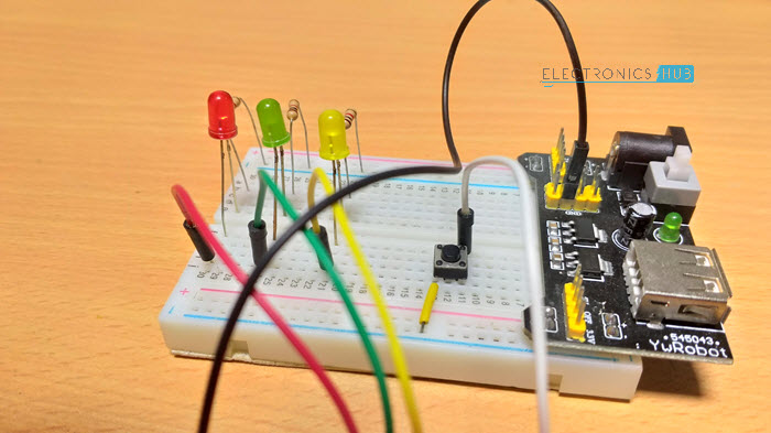 Arduino Multitasking Tutorial Circuit Design