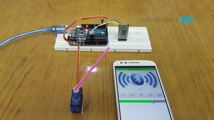 Bluetooth Controlled Servo Motor using Arduino Image 2