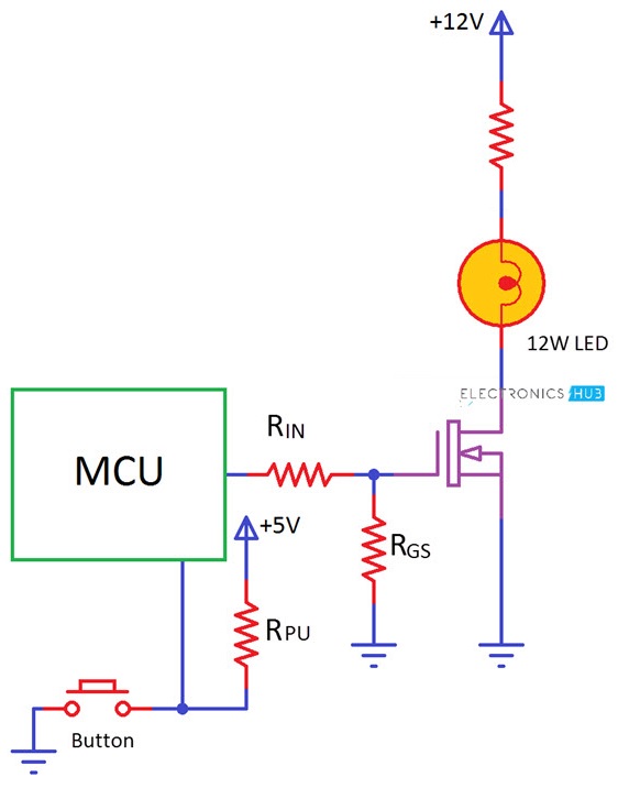 promising merger Diploma Analysis of MOSFET as a Switch with Circuit Diagram, Example