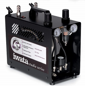 Iwata-Medea Studio Series Power Jet Pro Double Piston Air Compressor