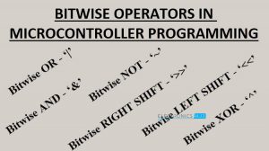 Bitwise Operators in Microcontroller Programming Featured Image