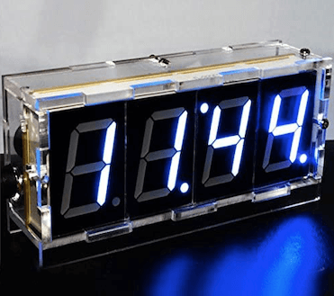DIY Electronic 6 Digit Screen Clock Kit Display Learning Electronic Kits