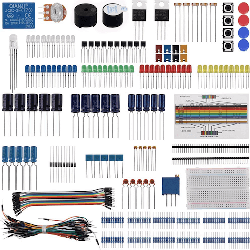 Electronics Component Basic Starter With 830 tie-points Breadboard Power Supp~er