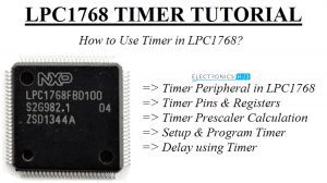 Timer in LPC1768 Featured Image