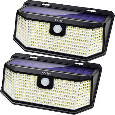 Details about   Outdoor Solar Gutter Lights 12 LED Waterproof Solar Powered Deck Lights 2 in 1 