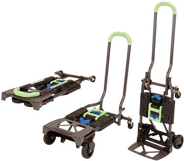 LIGHTWEIGHT FOLDING DOLLY FOLD UP HAND TRUCK PORTABLE UTILITY MOVING HAND CART 